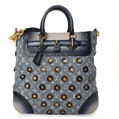 Louis Vuitton Denim Stripes Corsaire Polka Dot Besace 6 of 9