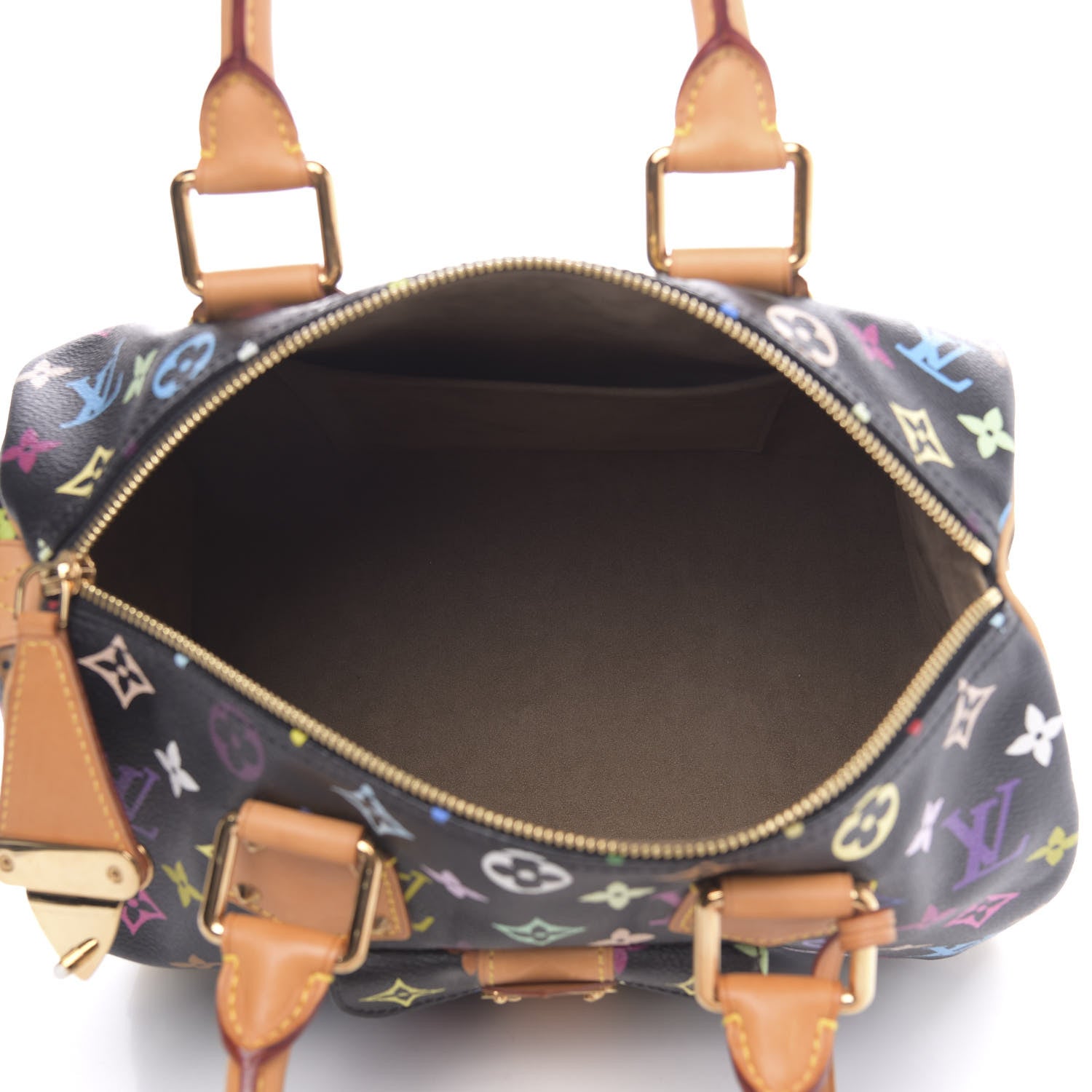 Louis Vuitton Monogram Multicolor Speedy 30 Black 5 of 11