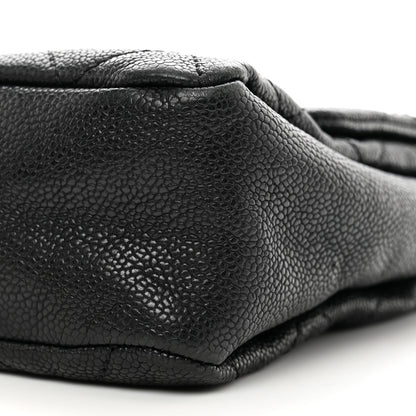 Chanel Caviar Quilted Medium Simply CC Flap Black 12 of 13