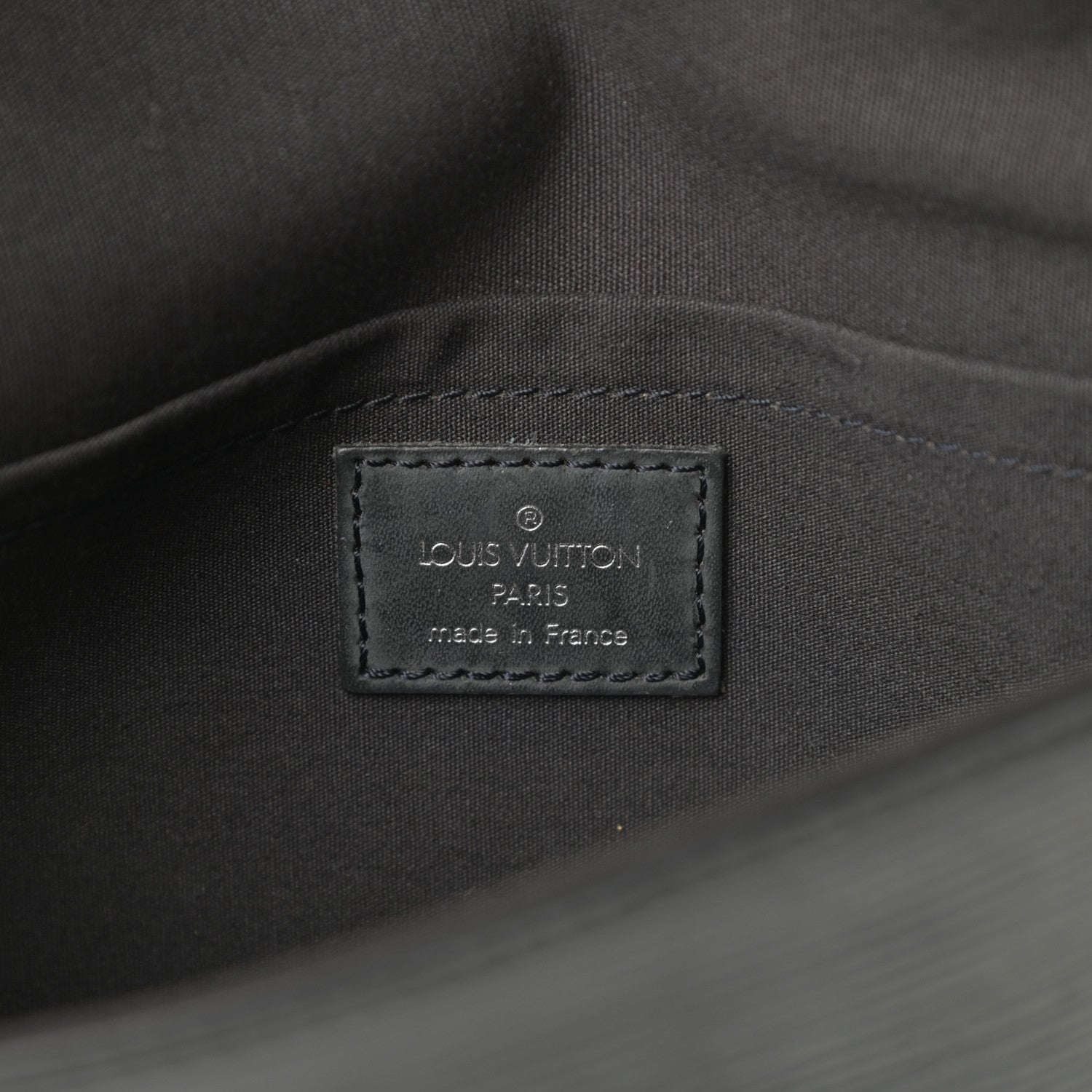 Louis Vuitton Epi Segur Pochette Black 6 of 16