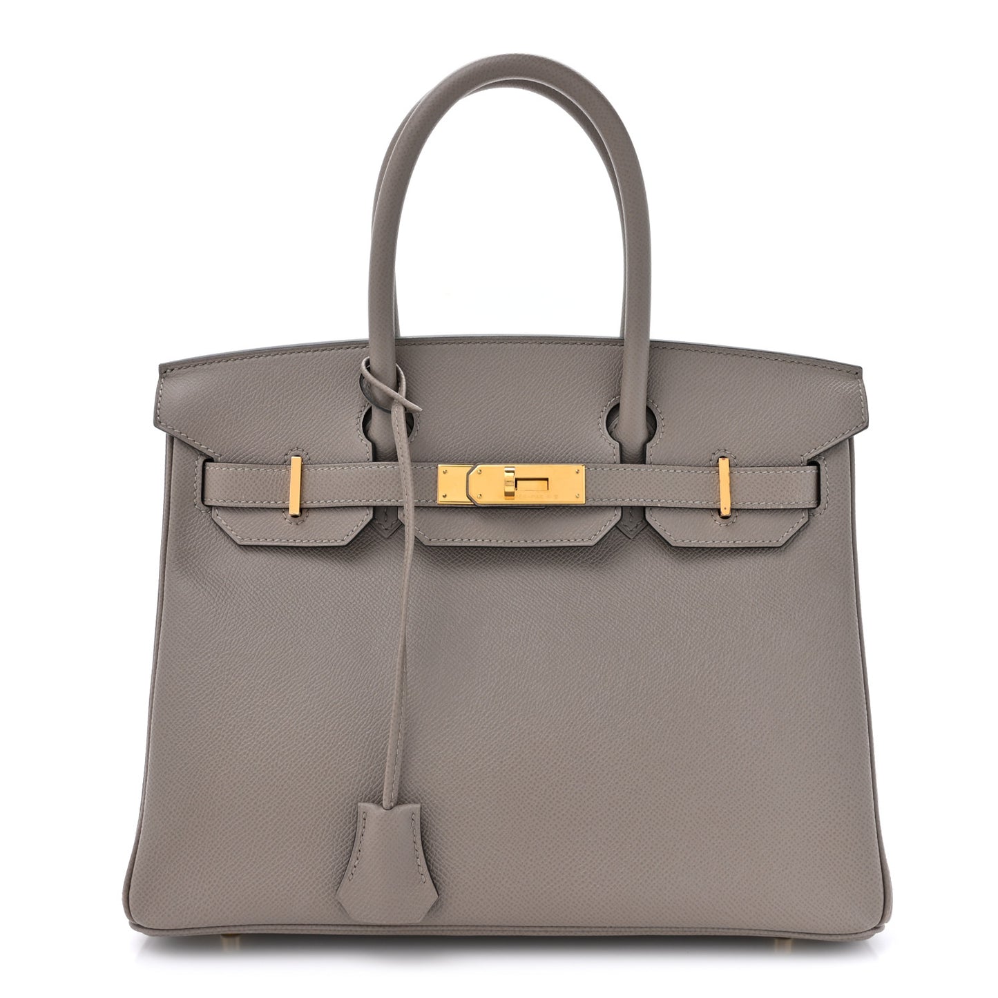 Epsom Birkin 30 Gris Asphalte