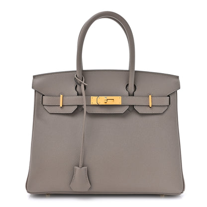 Hermes Epsom Birkin 30 Gris Asphalte 1 of 15