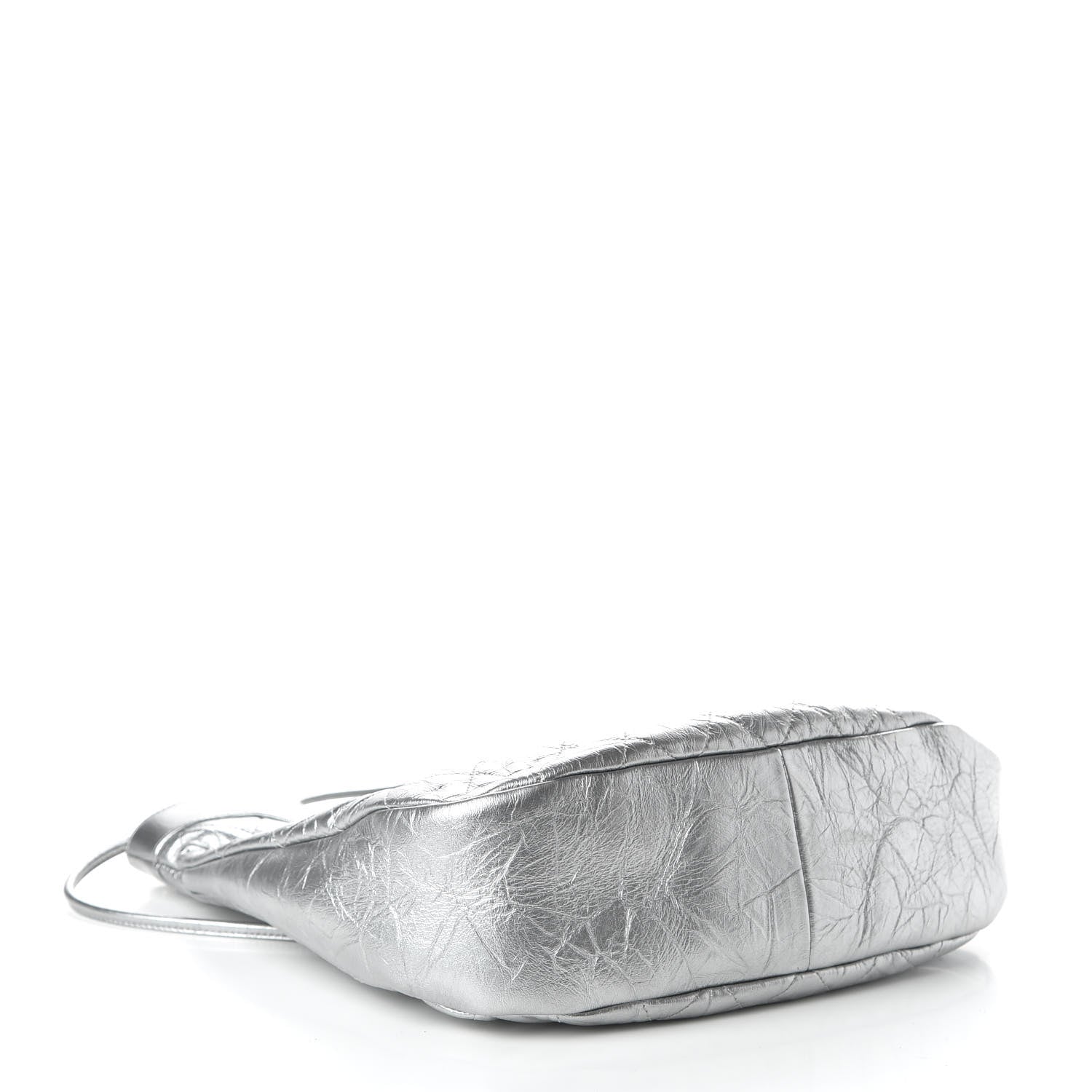 Chanel Metallic Crumpled Calfskin Small 31 Shopping Bag Silver 4 of 10