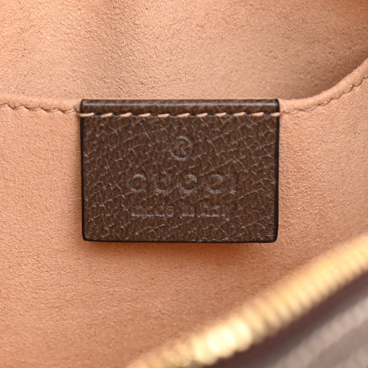 Gucci GG Supreme Monogram Web Small Ophidia Belt Bag 85 34 Dark Brown 5 of 13