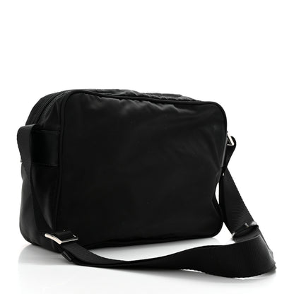 Prada Nylon Tessuto Vela Crossbody Bag Black 2 of 9