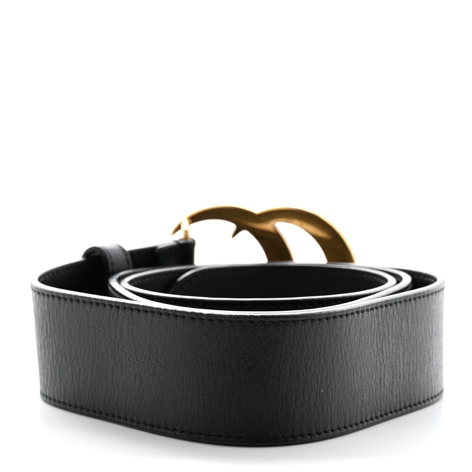 Gucci Calfskin Double G 40mm Belt 85 34 Black 2 of 13