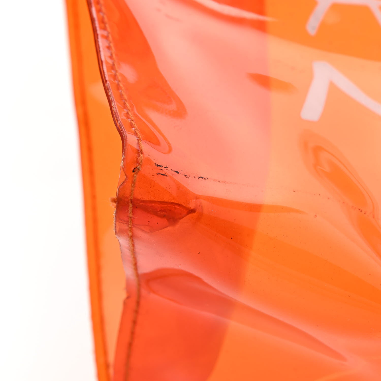 Hermes Vinyl Souvenir De L'Exposition Kelly Orange 10 of 12