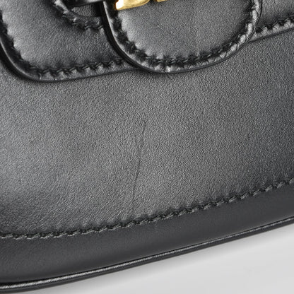 Christian Dior Calfskin D Fence Saddle Bag Black 8 of 8