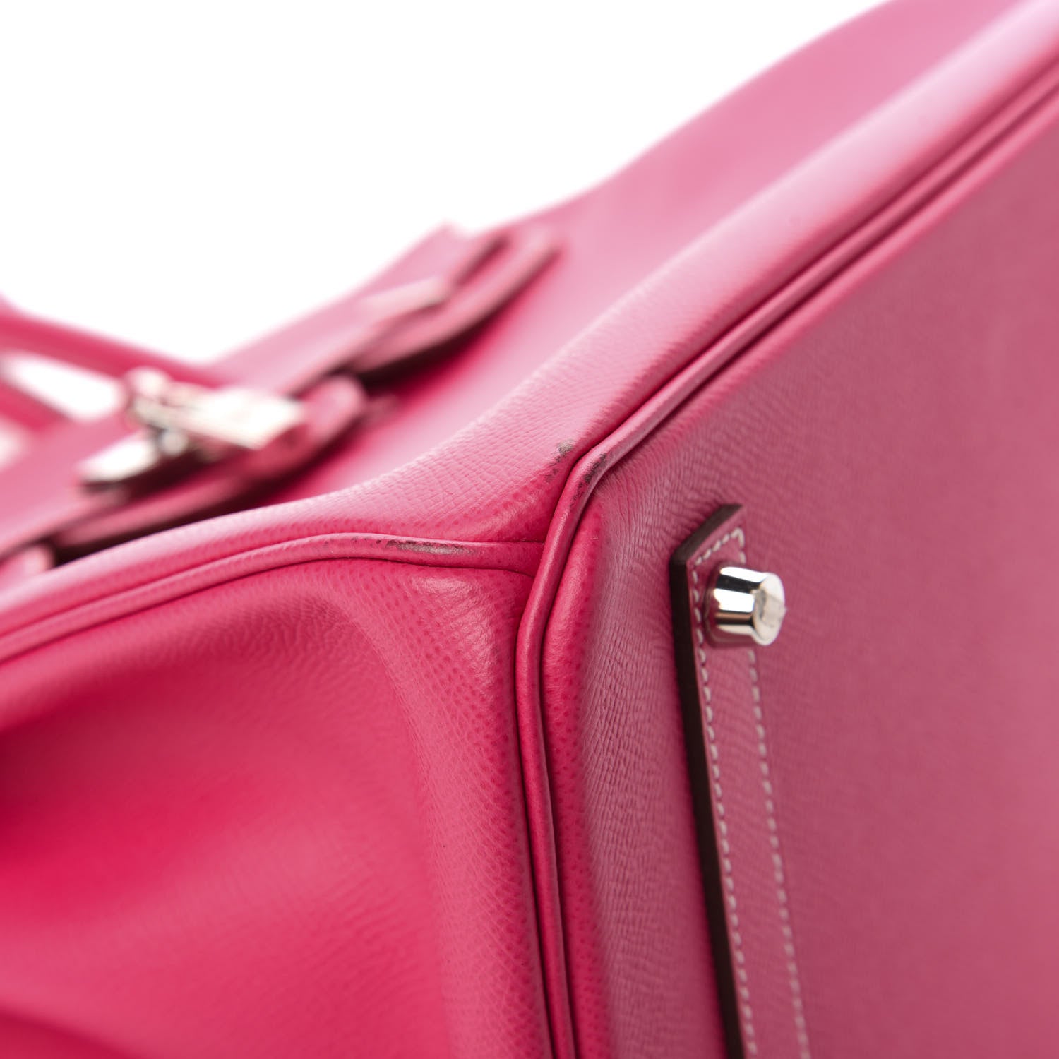 Hermes Epsom Birkin 35 Rose Tyrien 11 of 11