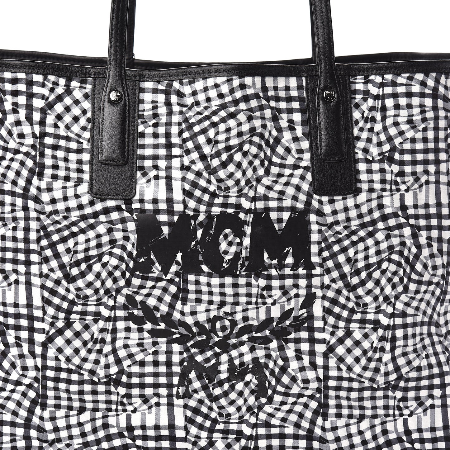 Visetos Large Liz Reversible Shopper Tote Black