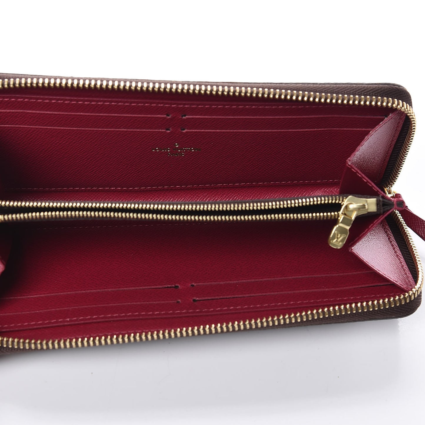 Monogram Clemence Wallet Fuchsia