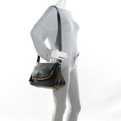 Tom Ford Grained Calfskin Medium Jennifer Crossbody Bag Black 2 of 7