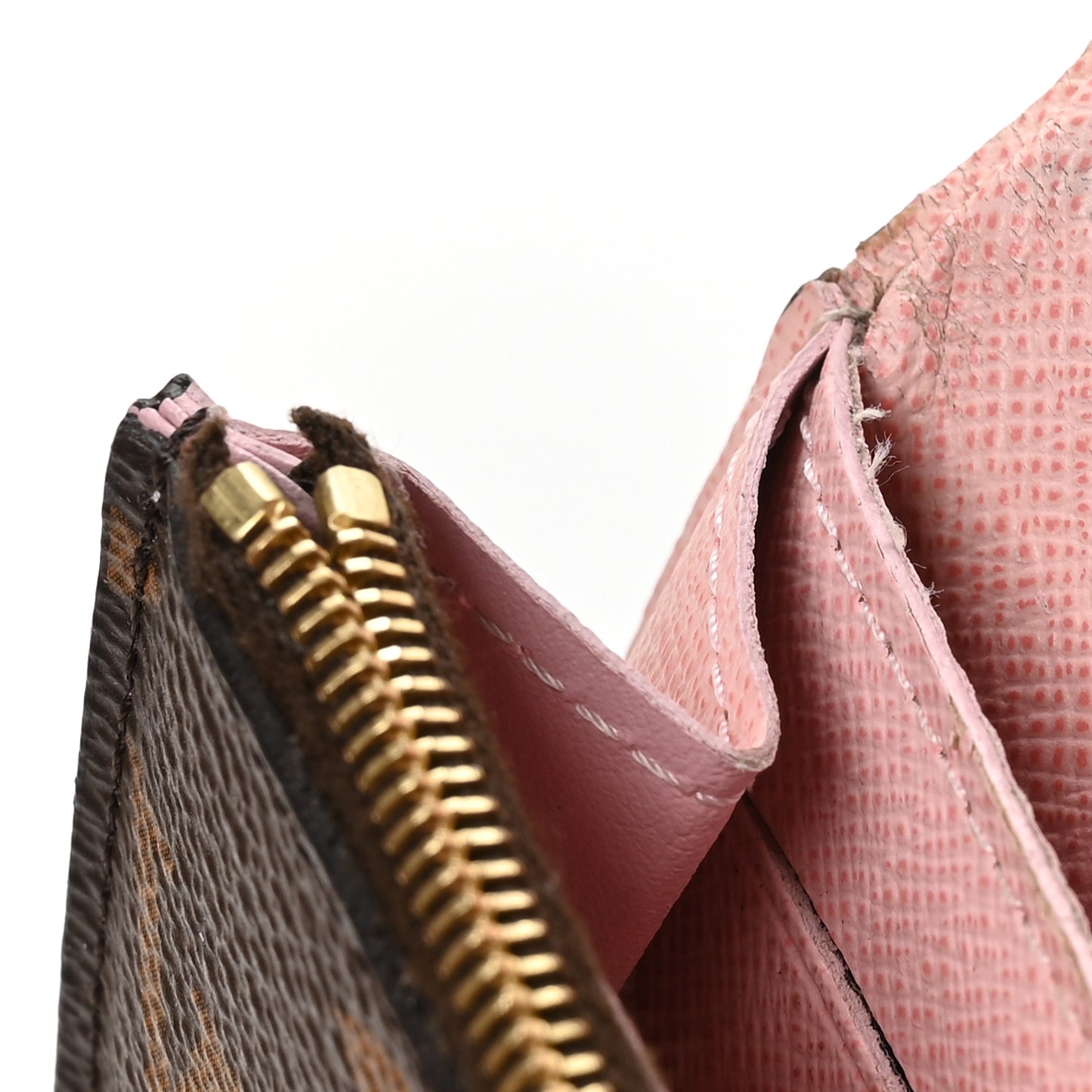 Monogram Rosalie Coin Purse Rose Ballerine
