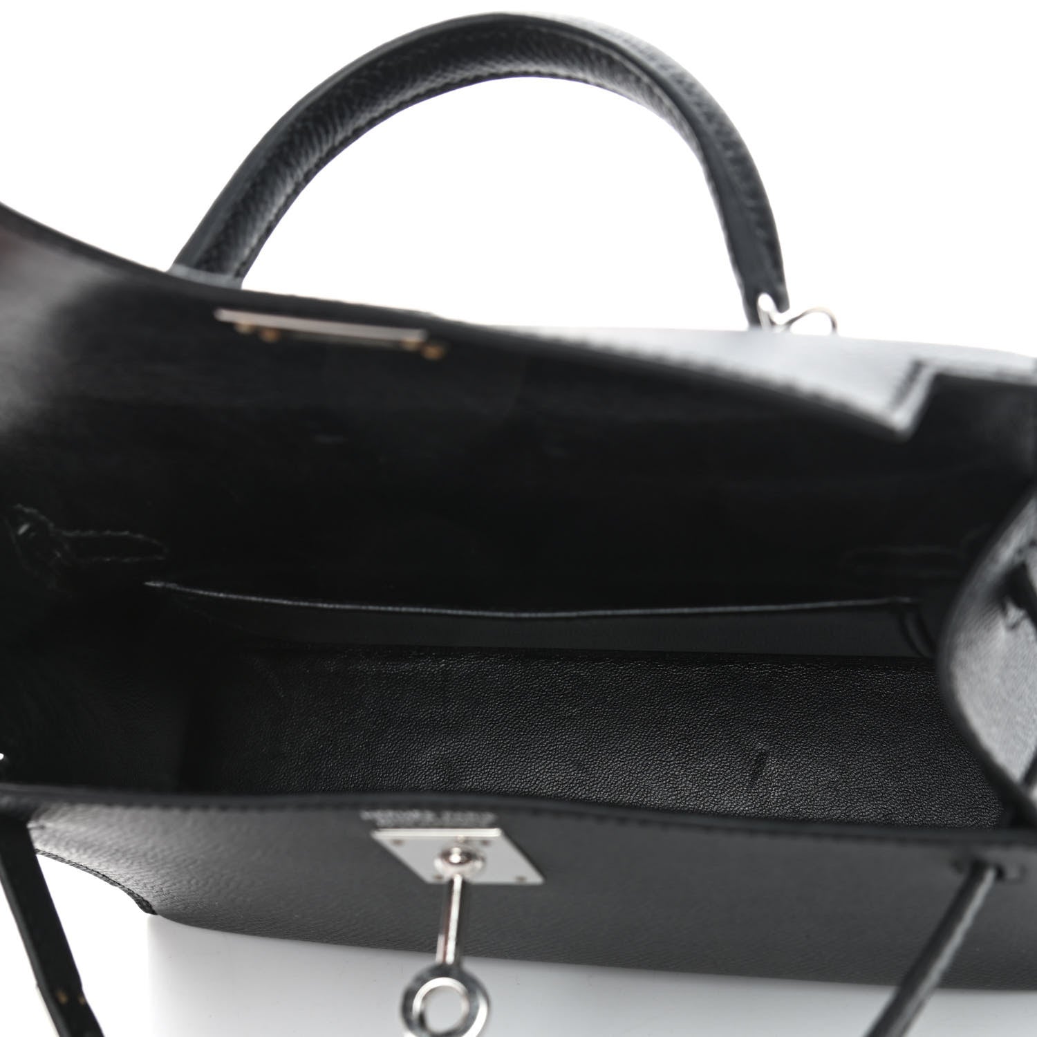 Hermes Epsom Mini Kelly Sellier 20 Black 7 of 16