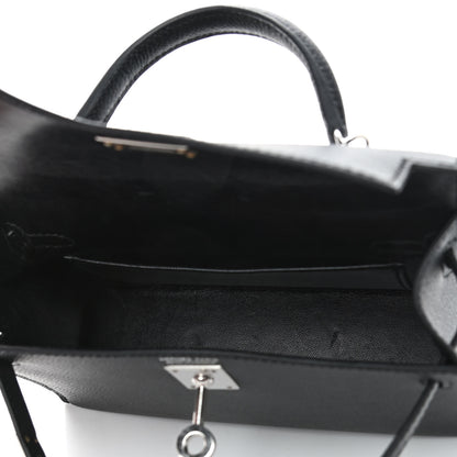 Hermes Epsom Mini Kelly Sellier 20 Black 7 of 16