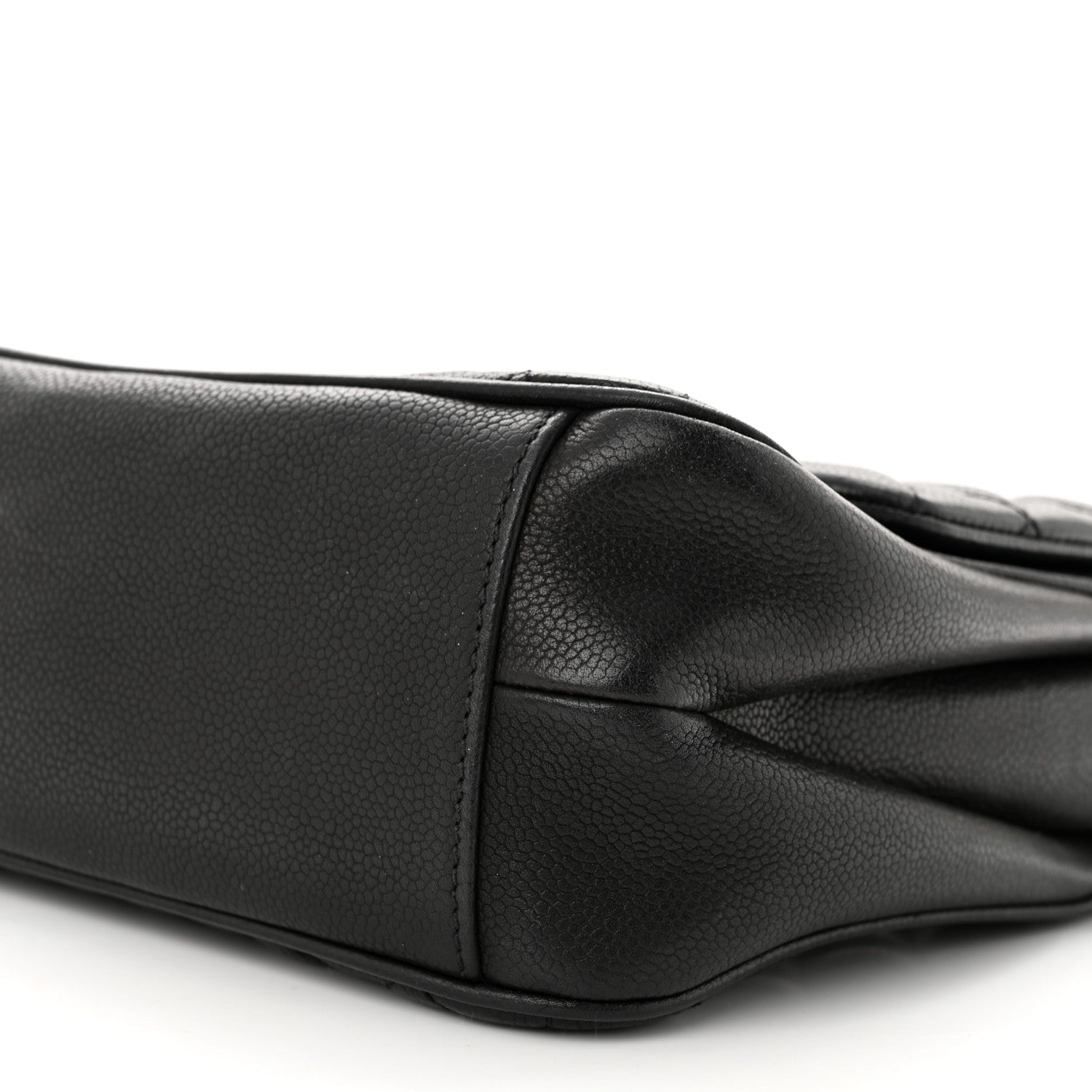 Chanel Caviar Quilted Medium Rock In Rome Single Flap Black 10 of 12