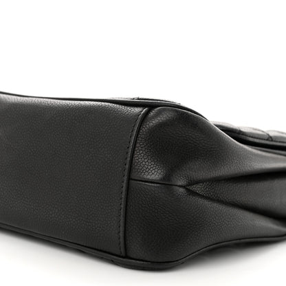 Chanel Caviar Quilted Medium Rock In Rome Single Flap Black 10 of 12