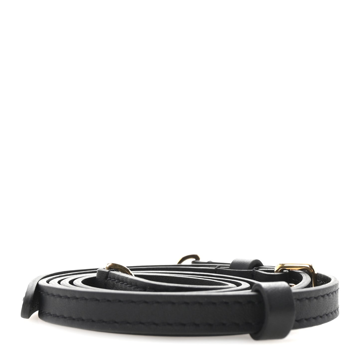 Calfskin Adjustable Shoulder Strap Black