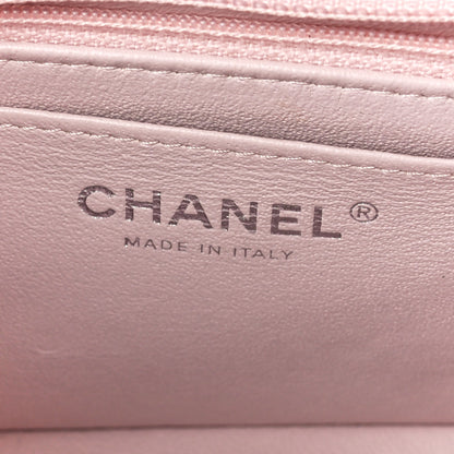 Chanel Lambskin Quilted Mini Rectangular Flap Light Purple 6 of 12