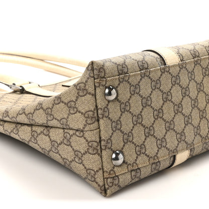 Gucci GG Plus Monogram Medium Joy Tote Off White 9 of 11