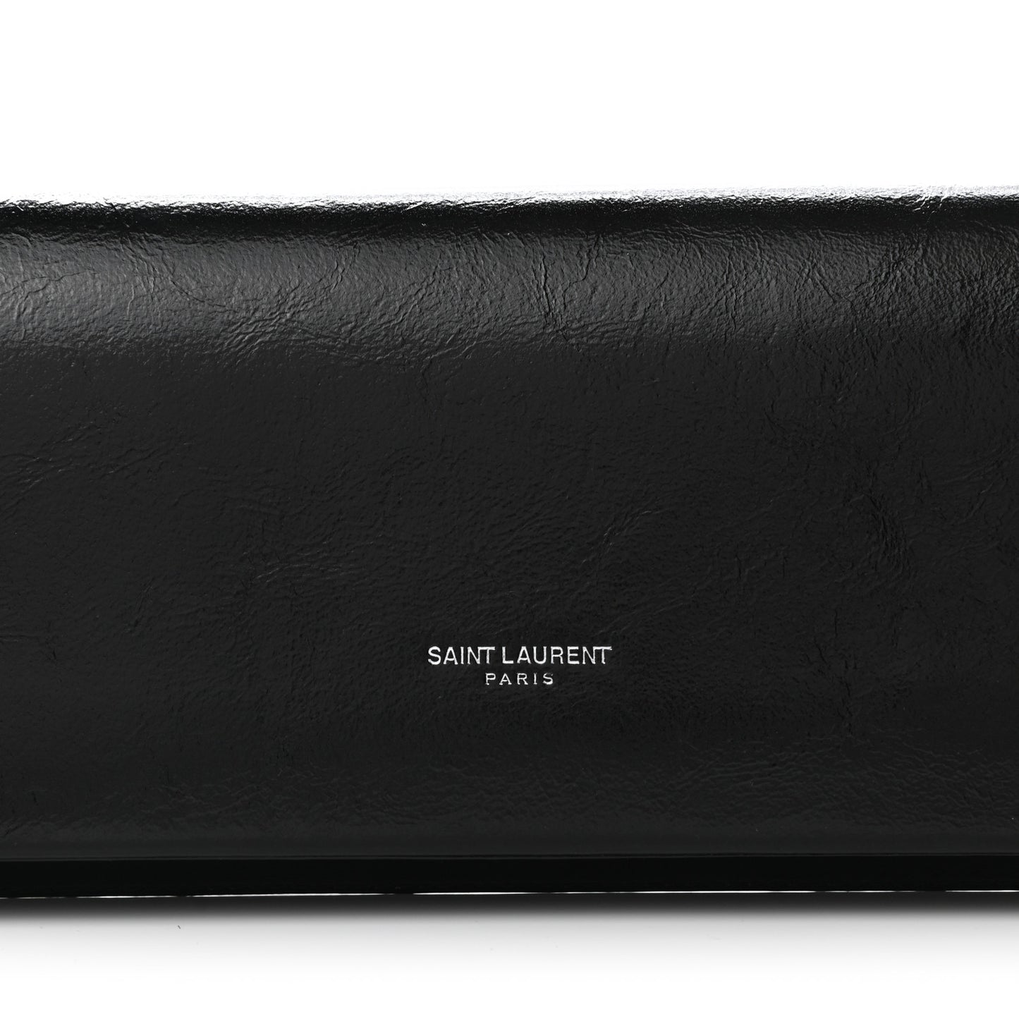 Calfskin Fetiche Long Clutch Black
