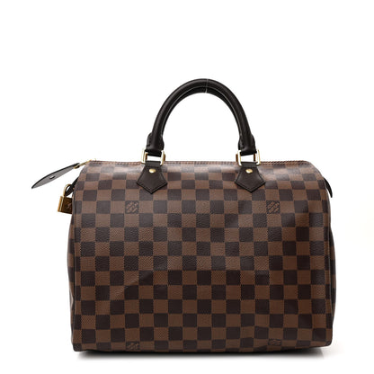 Louis Vuitton Damier Ebene Speedy 30 1 of 11
