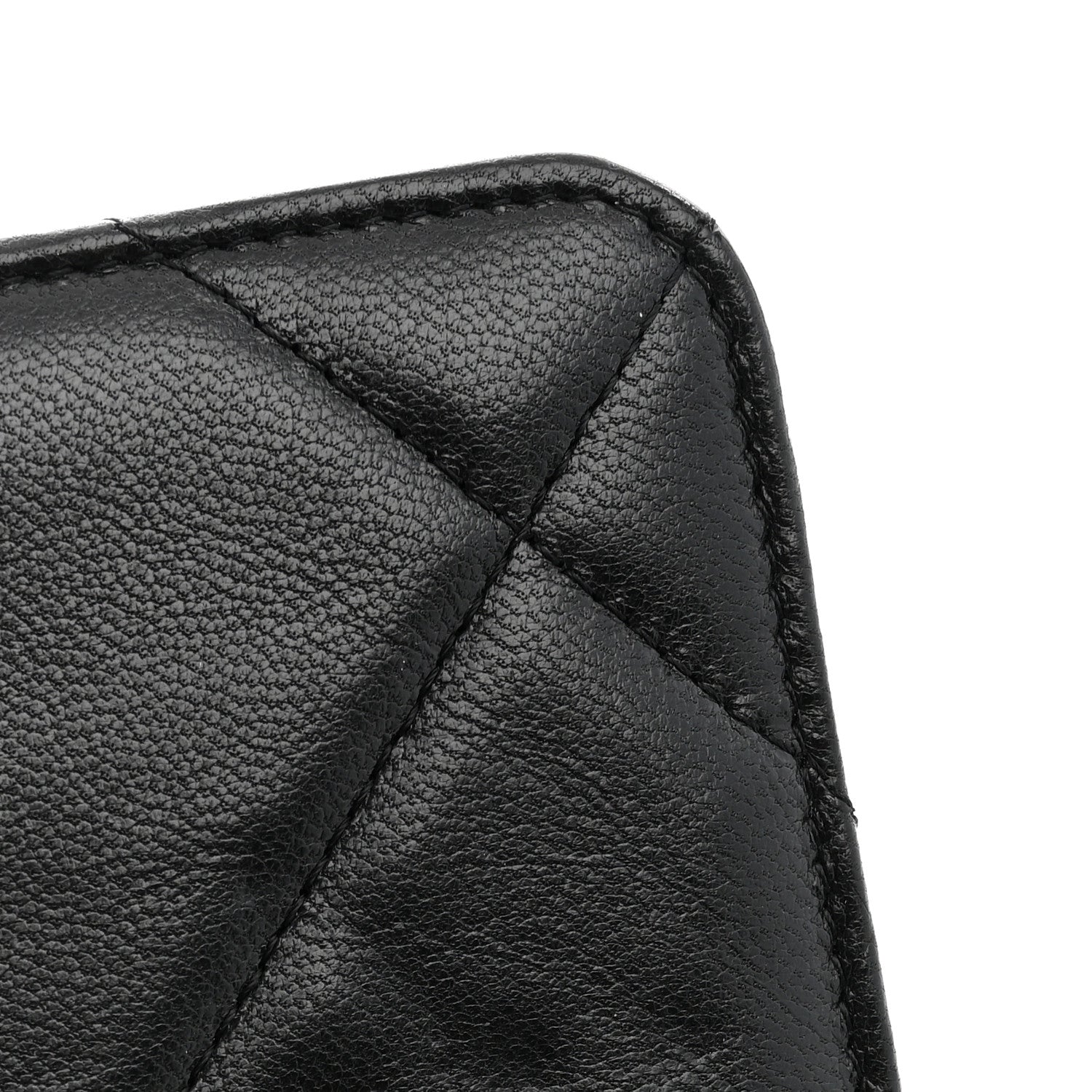 Chanel Lambskin Quilted Chanel 19 Wallet On Chain WOC Black 10 of 10