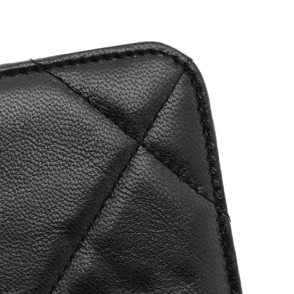 Chanel Lambskin Quilted Chanel 19 Wallet On Chain WOC Black 10 of 10