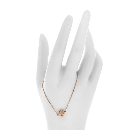 Van Cleef & Arpels 18K Rose Gold Sweet Alhambra Bracelet 2 of 6