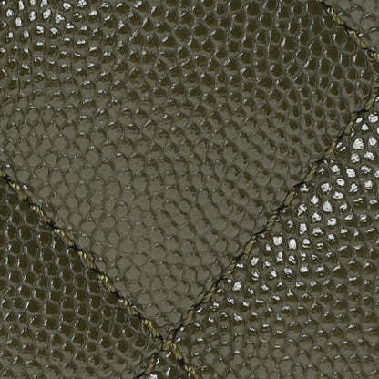 Chanel Caviar Quilted Mini Coco First Flap Khaki 8 of 10