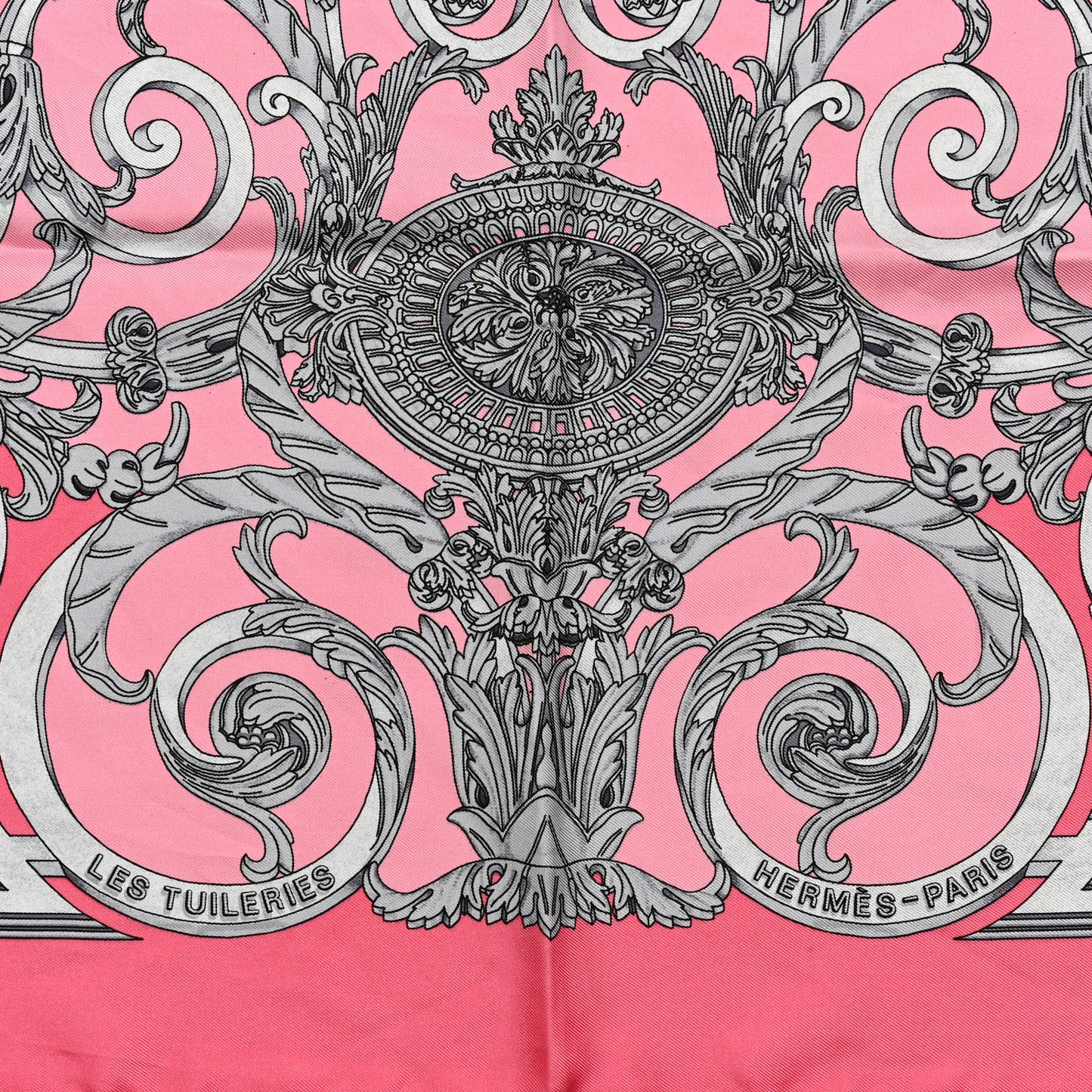 Silk Les Tuileries Scarf 90