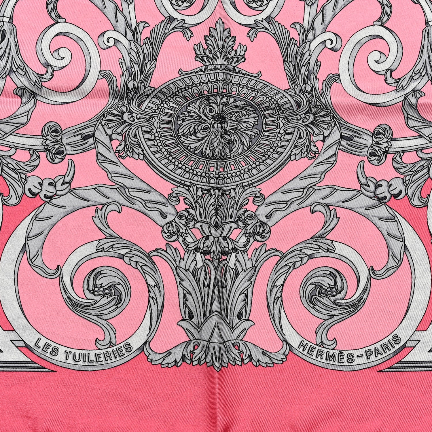 Hermes Silk Les Tuileries Scarf 90 3 of 5