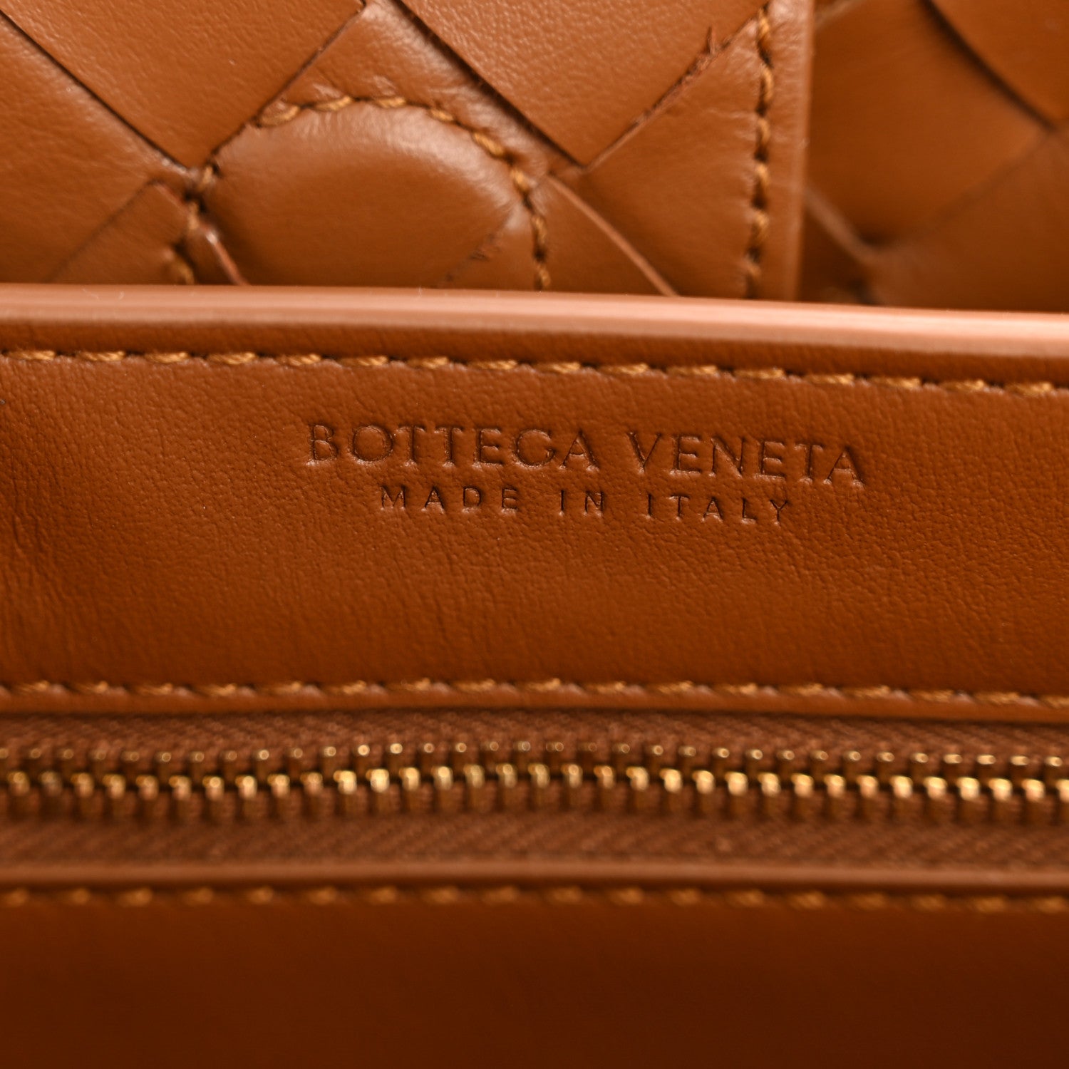 Bottega Veneta Suede Intrecciato Small Andiamo Shoulder Bag Amber 6 of 10