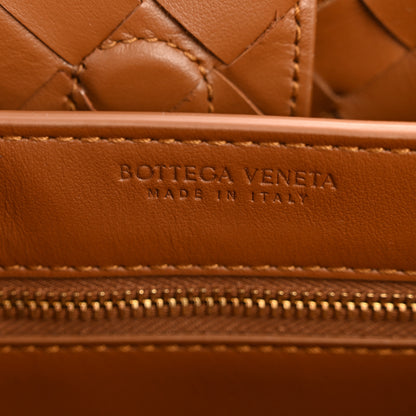 Bottega Veneta Suede Intrecciato Small Andiamo Shoulder Bag Amber 6 of 10