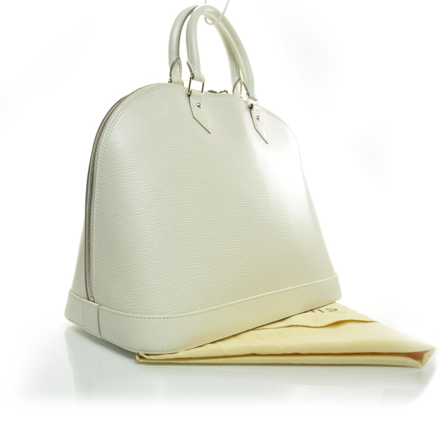 Louis Vuitton Epi Alma Ivory Ivory 3 of 9