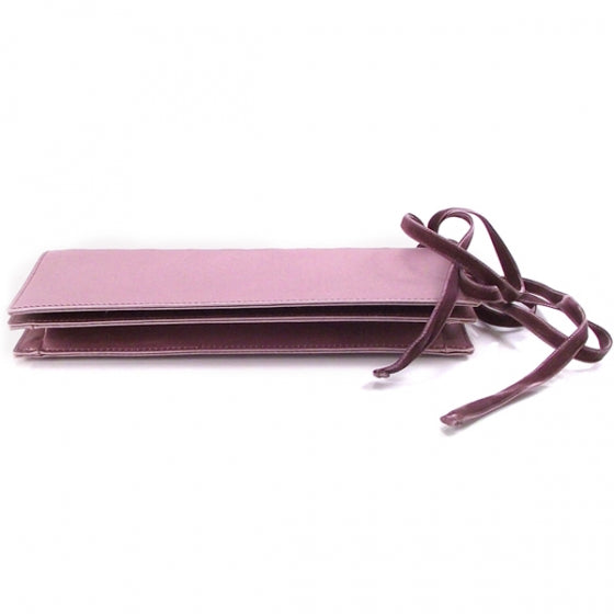 Satin Corset Ballet Clutch Pink
