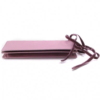 Saint Laurent Satin Corset Ballet Clutch Pink 4 of 8