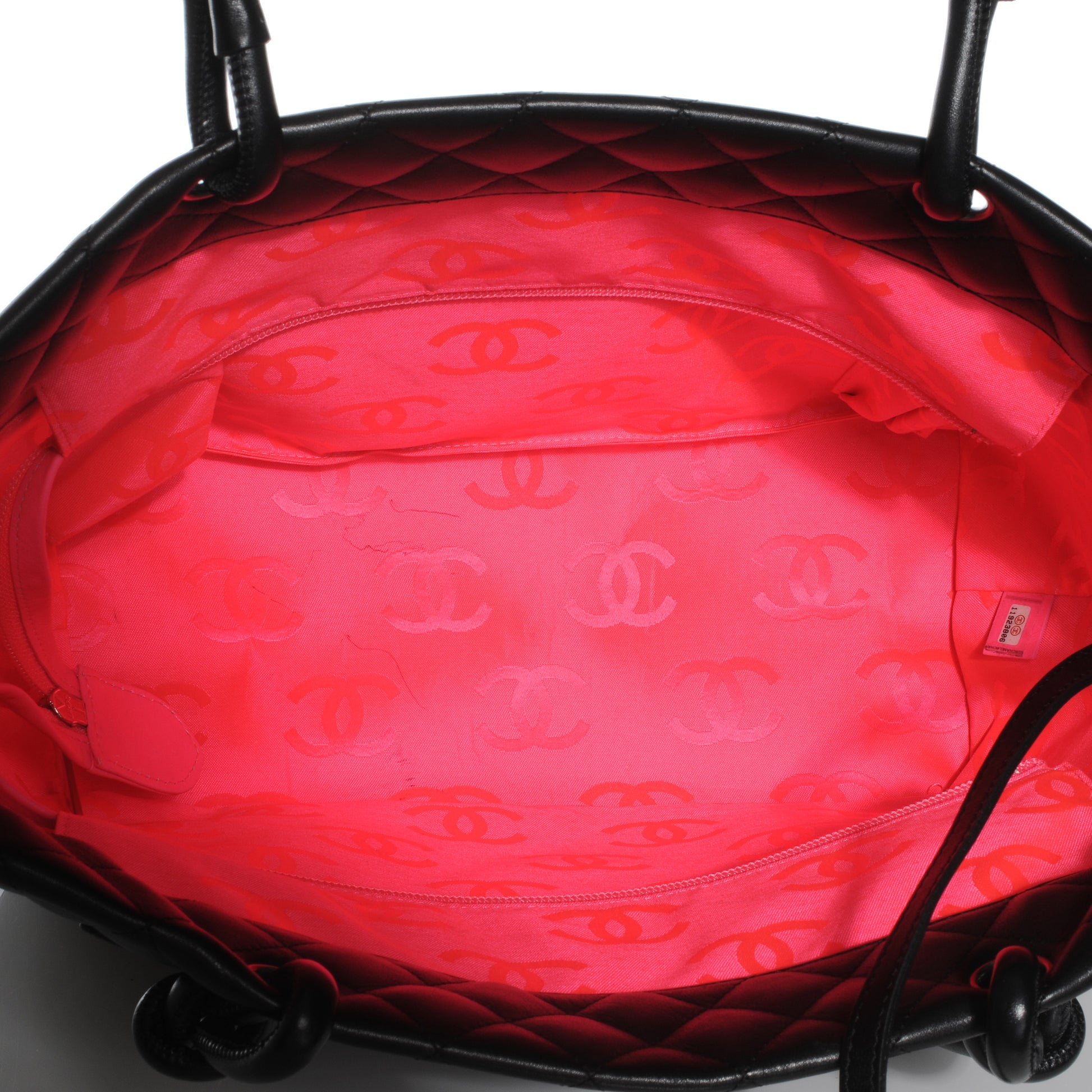 Chanel Calfskin Quilted Large Cambon Tote Black 8 of 8