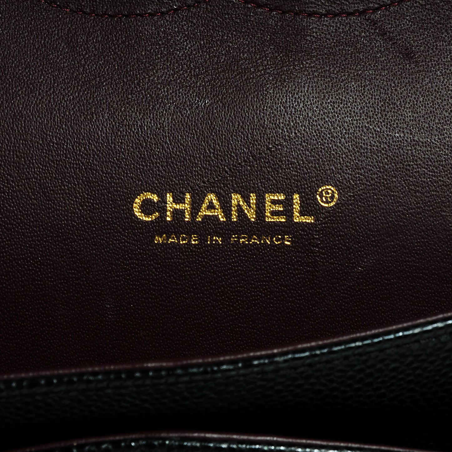 Caviar Quilted Maxi Double Flap Black
