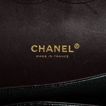 Chanel Caviar Quilted Maxi Double Flap Black 8 of 10