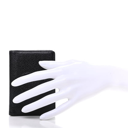 Chanel Caviar Timeless CC Card Holder Wallet Black 2 of 8