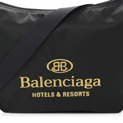 Balenciaga Nylon Hotel Sling Bag Black 7 of 9