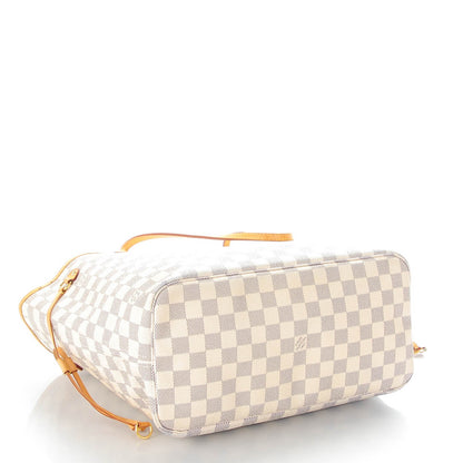 Louis Vuitton Damier Azur Neverfull MM 3 of 7