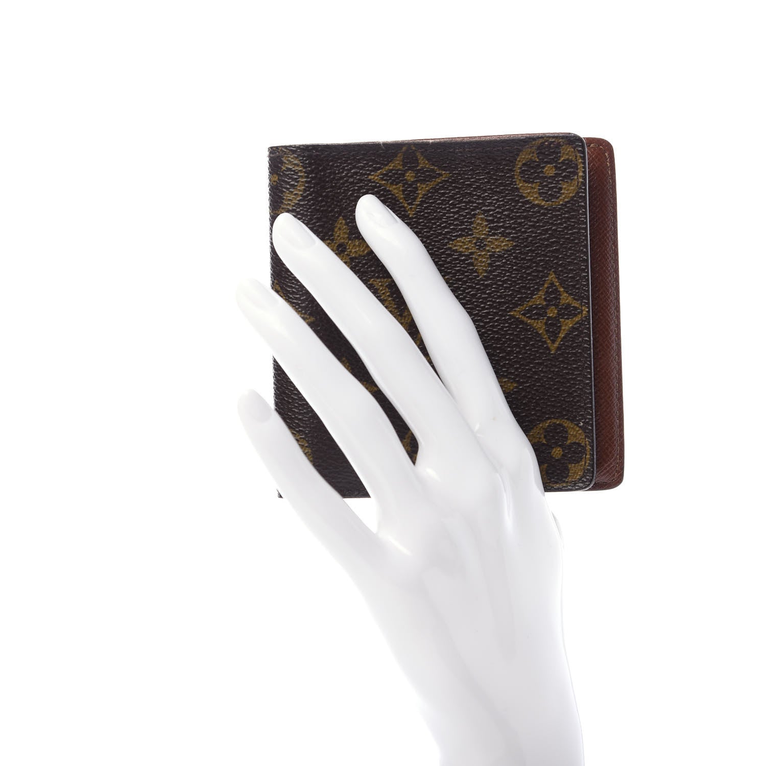 Louis Vuitton Monogram Mens Porte-Billets 3 Card Billfold Wallet 2 of 11