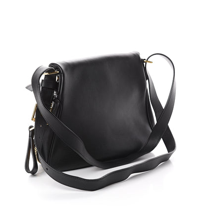 Tom Ford Calfskin Medium Jennifer Crossbody Bag Black 2 of 8