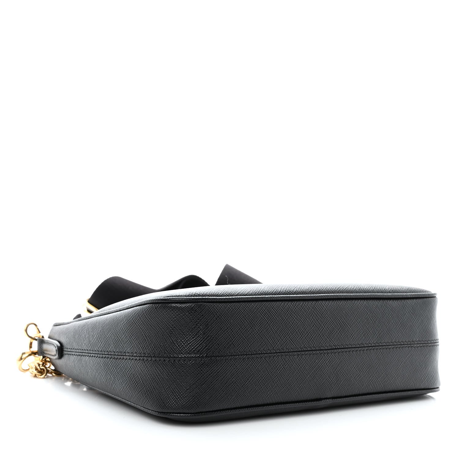 Prada Saffiano Lux Re-Edition 2005 Shoulder Bag Black 4 of 12