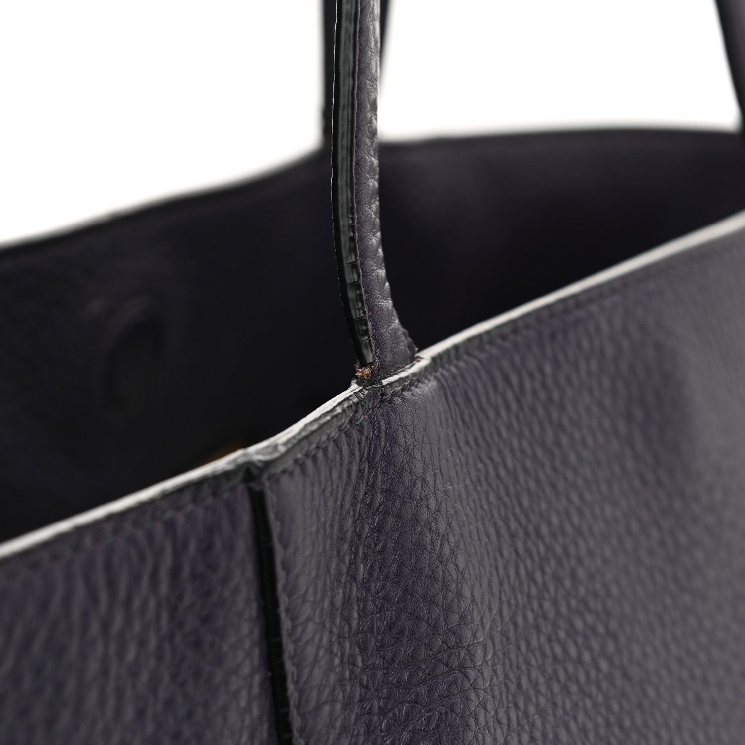 Prada Vitello Daino Tote Melanzana 13 of 19