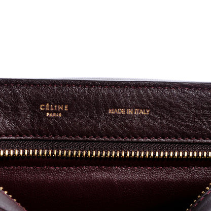 Celine Python and Suede Medium Trapeze Khaki 6 of 11