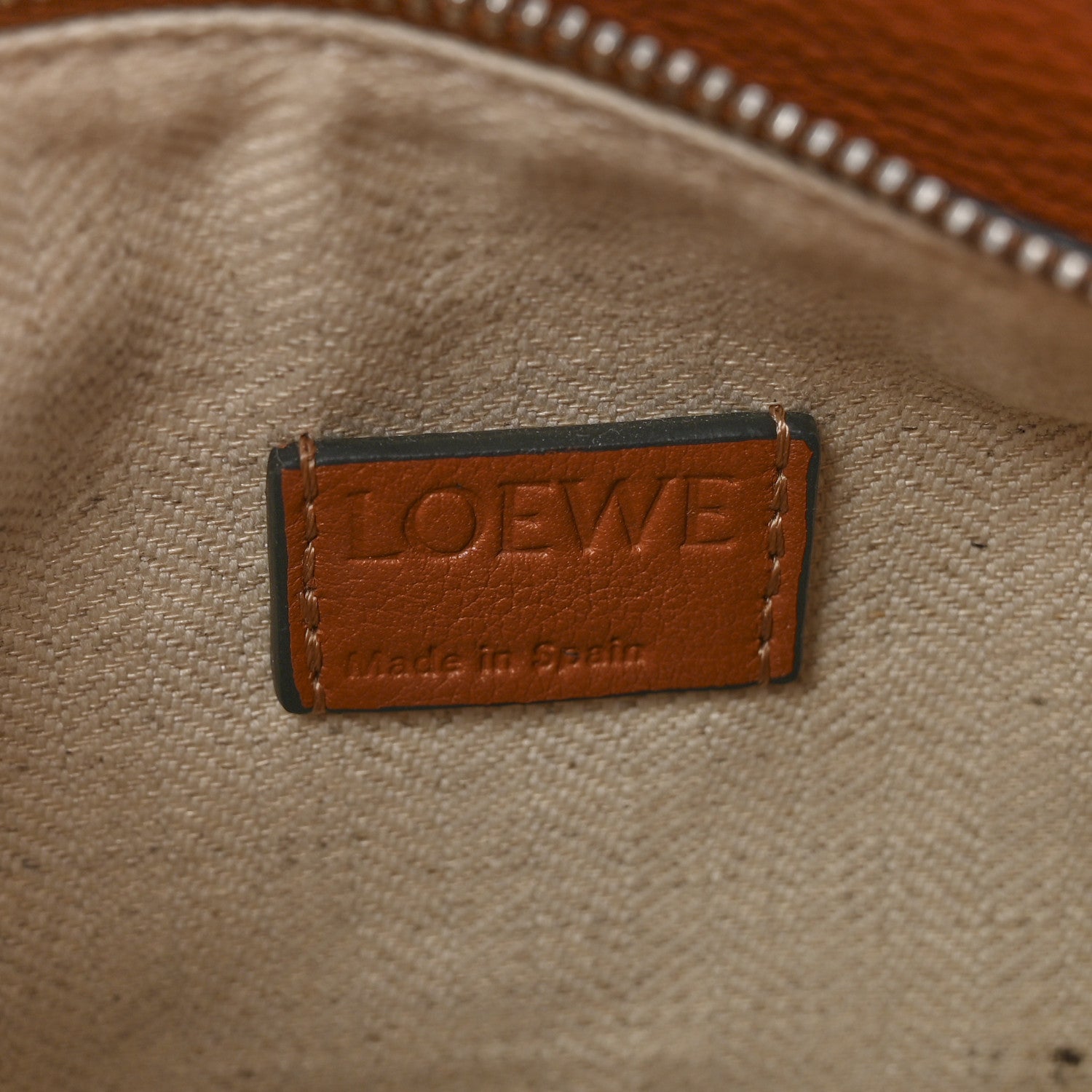 Loewe Calfskin Mini Puzzle Bumbag Tan 6 of 10