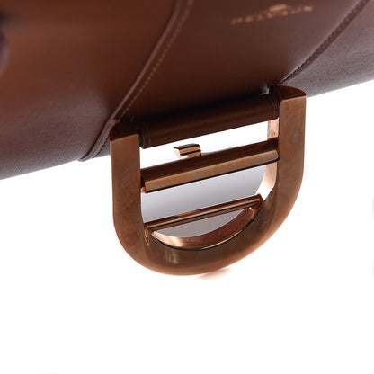 Delvaux Metallic Calfskin Mini Brillant Satchel Camel 11 of 16
